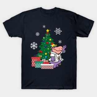 Peter Potamus Around The Christmas Tree T-Shirt